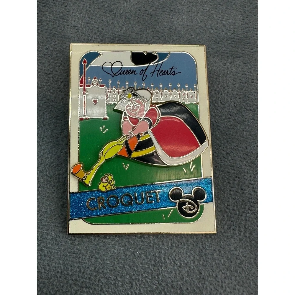 Disney Parks All Stars Queen of Hearts Croquet LE Pin 4000 Trading 2023‎